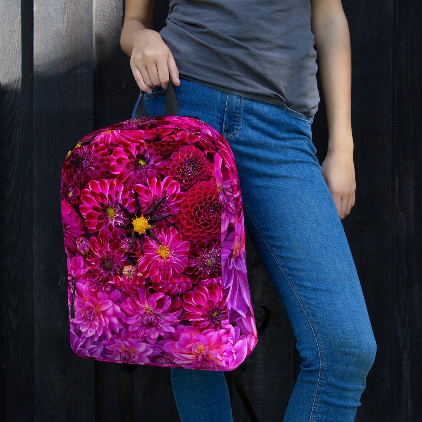 Purple Dahlia Majesty Backpack