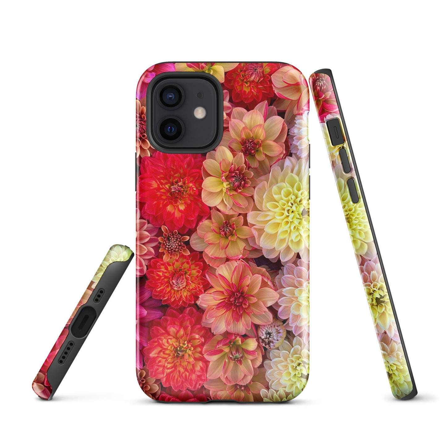 Tough & Blooming Dahlia iPhone Case