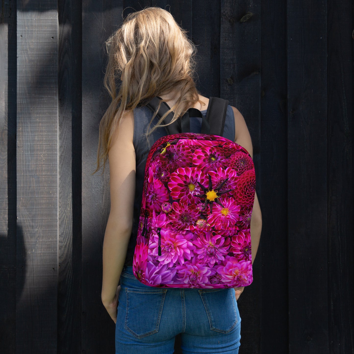 Purple Dahlia Majesty Backpack